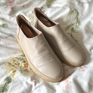 COS Platform Leather Slip On Shoes